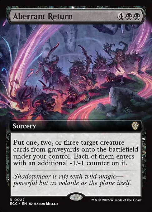 Aberrant Return #27 from Lorwyn Eclipsed Commander