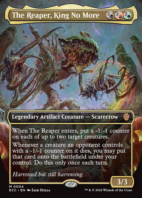 The Reaper, King No More #4 from Lorwyn Eclipsed Commander