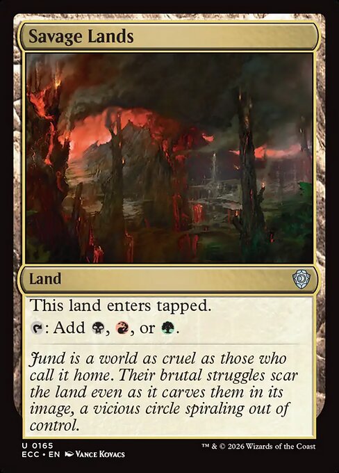 Savage Lands #165 from Lorwyn Eclipsed Commander