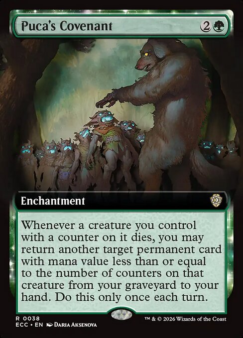 Puca's Covenant #38 from Lorwyn Eclipsed Commander
