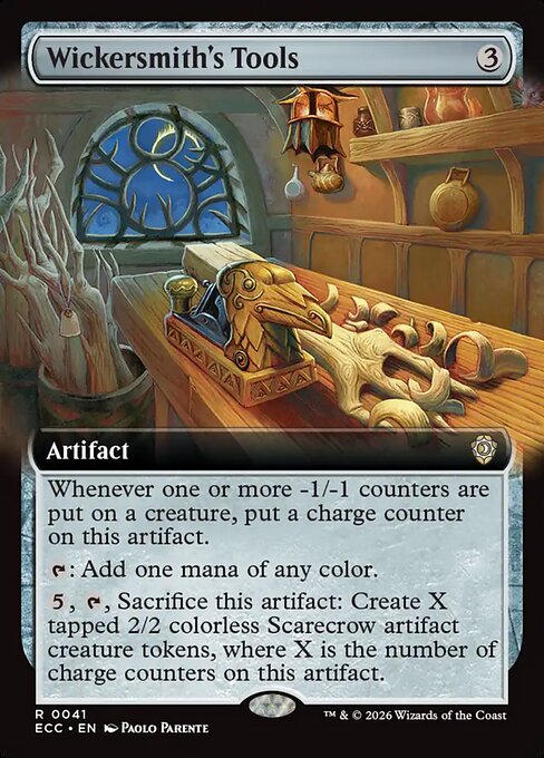 Wickersmith's Tools #41 from Lorwyn Eclipsed Commander