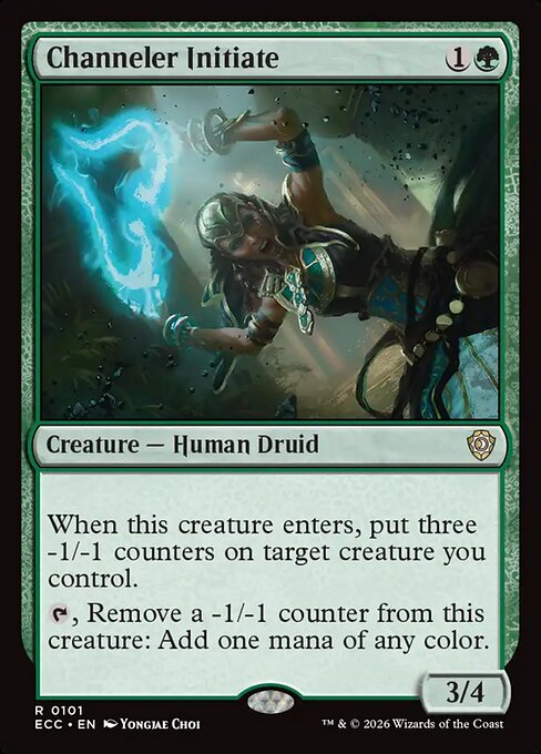 Channeler Initiate #101 from Lorwyn Eclipsed Commander