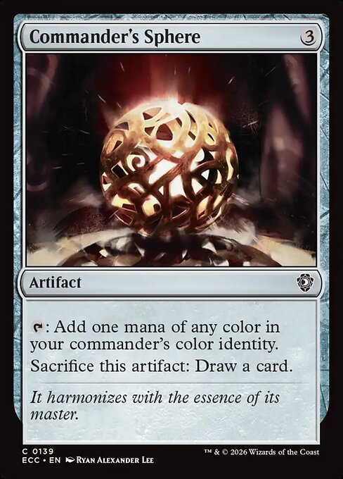 Commander's Sphere #139 from Lorwyn Eclipsed Commander