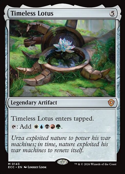Timeless Lotus #143 from Lorwyn Eclipsed Commander
