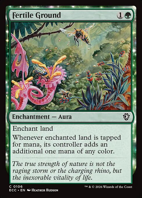 Fertile Ground #106 from Lorwyn Eclipsed Commander