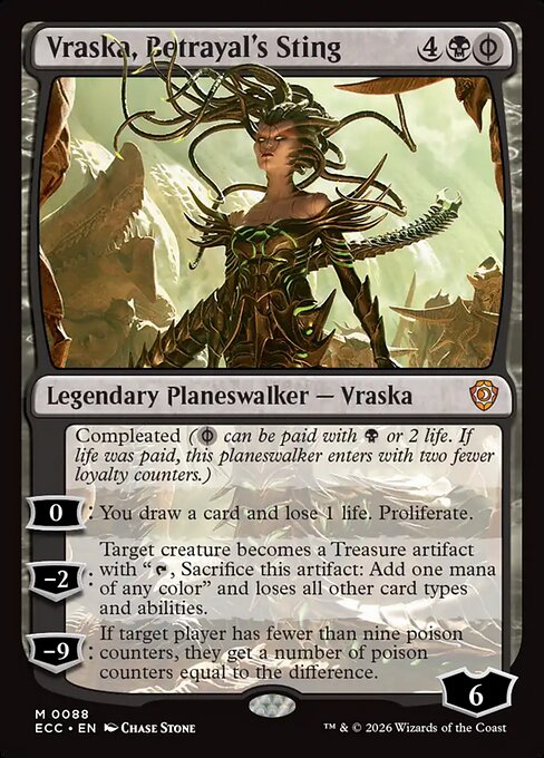 Vraska, Betrayal's Sting #88 from Lorwyn Eclipsed Commander