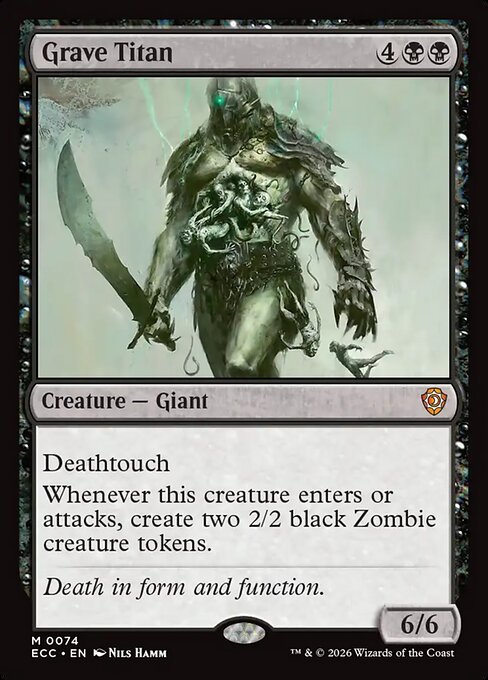 Grave Titan #74 from Lorwyn Eclipsed Commander