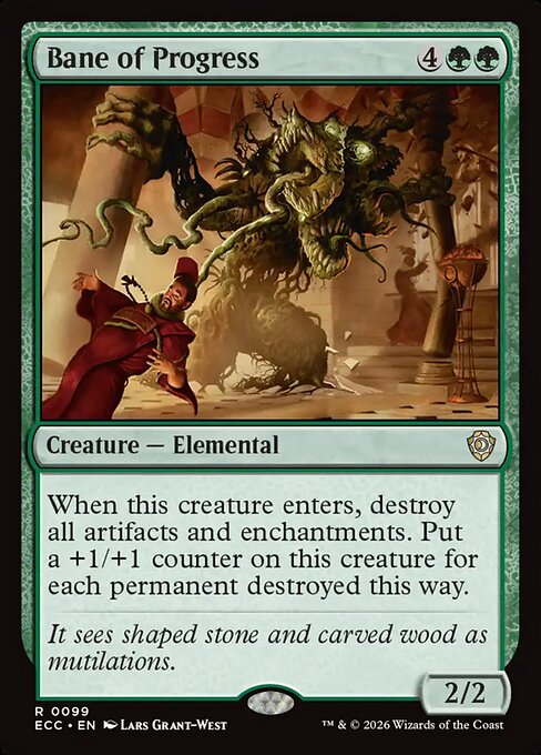 Bane of Progress #99 from Lorwyn Eclipsed Commander