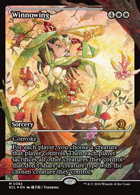 Winnowing #382 from Lorwyn Eclipsed