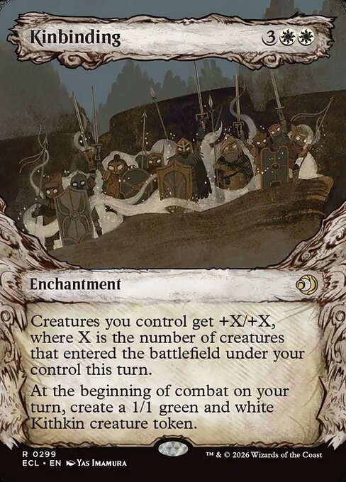 Kinbinding #299 from Lorwyn Eclipsed