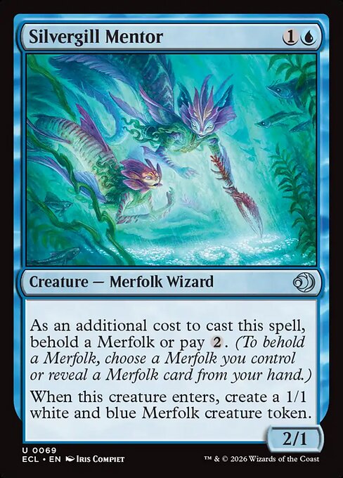Silvergill Mentor #69 from Lorwyn Eclipsed