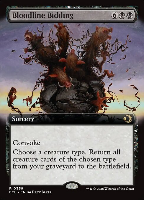 Bloodline Bidding #359 from Lorwyn Eclipsed