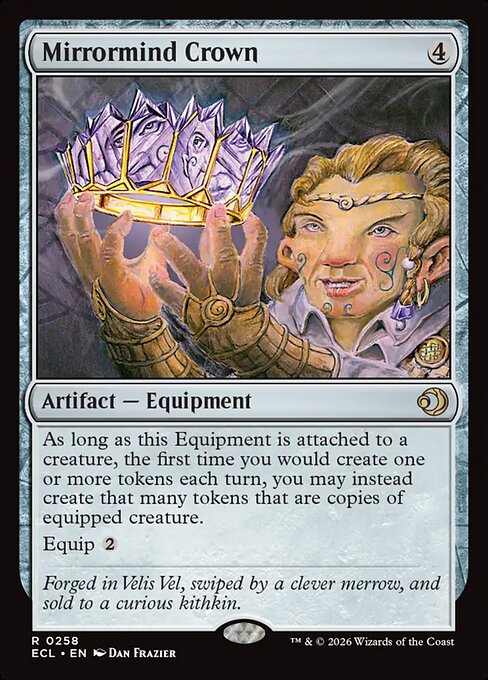Mirrormind Crown #258 from Lorwyn Eclipsed
