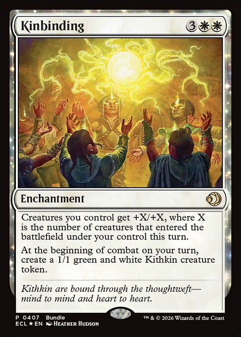 Kinbinding #407 from Lorwyn Eclipsed