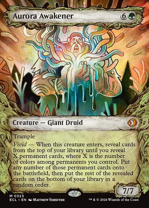 Aurora Awakener #323 from Lorwyn Eclipsed