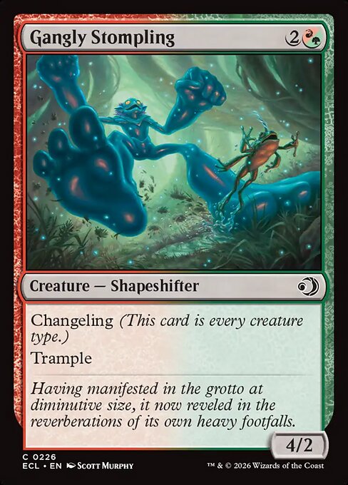 Gangly Stompling #226 from Lorwyn Eclipsed