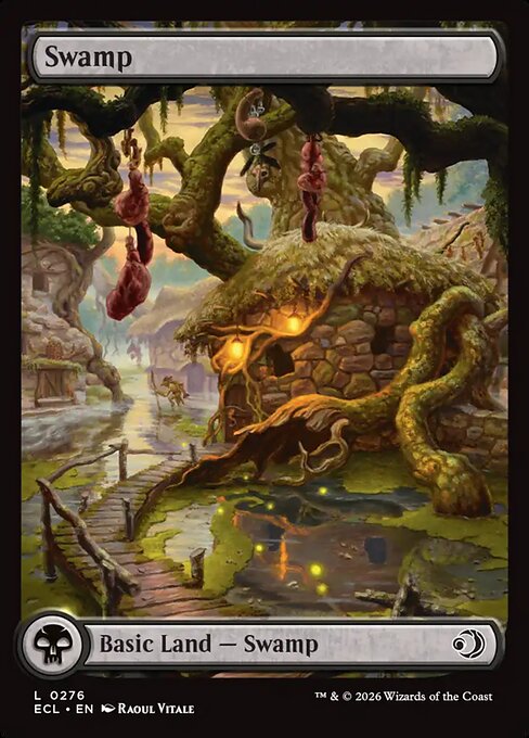 Swamp #276 from Lorwyn Eclipsed