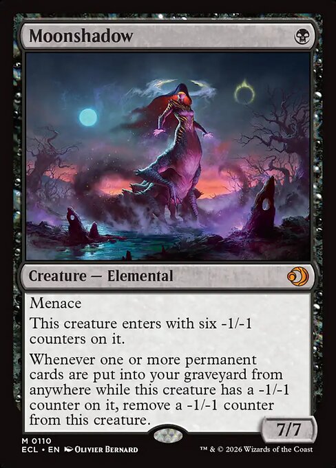 Moonshadow #110 from Lorwyn Eclipsed