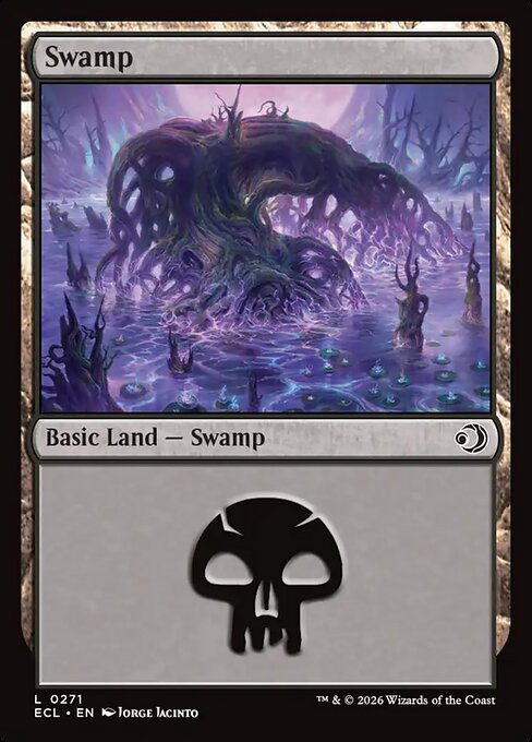 Swamp #271 from Lorwyn Eclipsed