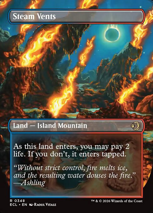 Steam Vents // Steam Vents #348 from Lorwyn Eclipsed