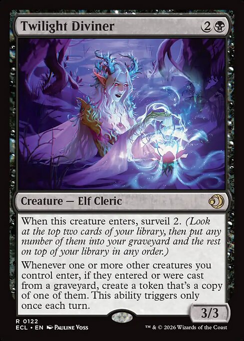 Twilight Diviner #122 from Lorwyn Eclipsed