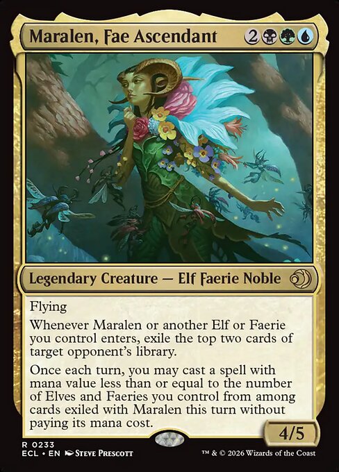 Maralen, Fae Ascendant #233 from Lorwyn Eclipsed