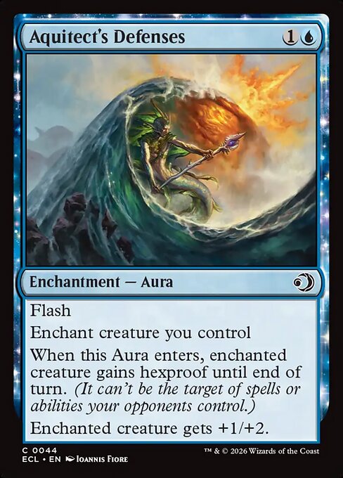 Aquitect's Defenses #44 from Lorwyn Eclipsed