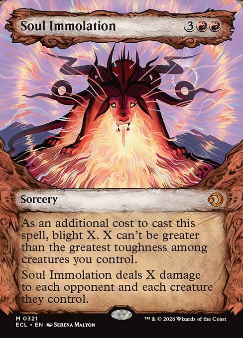 Soul Immolation #321 from Lorwyn Eclipsed