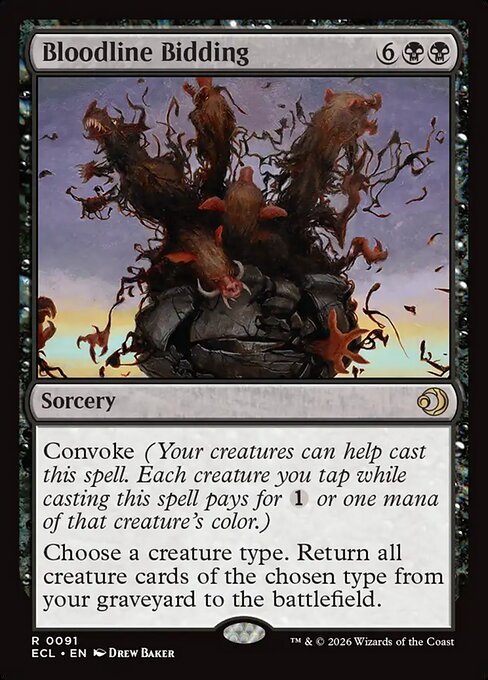 Bloodline Bidding #91 from Lorwyn Eclipsed