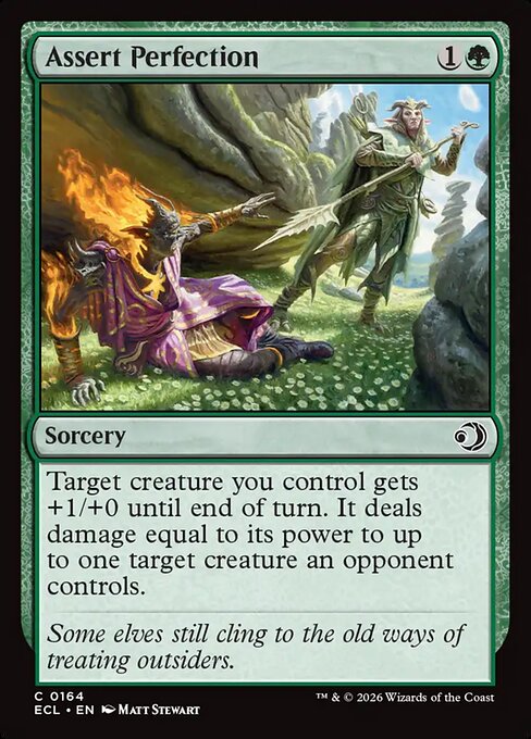Assert Perfection #164 from Lorwyn Eclipsed