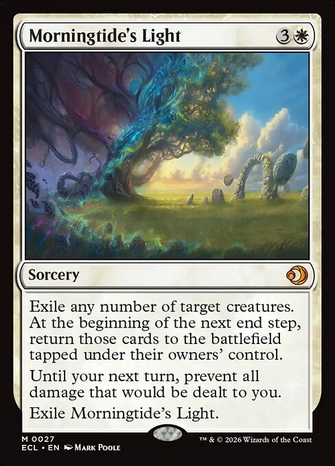 Morningtide's Light #27 from Lorwyn Eclipsed