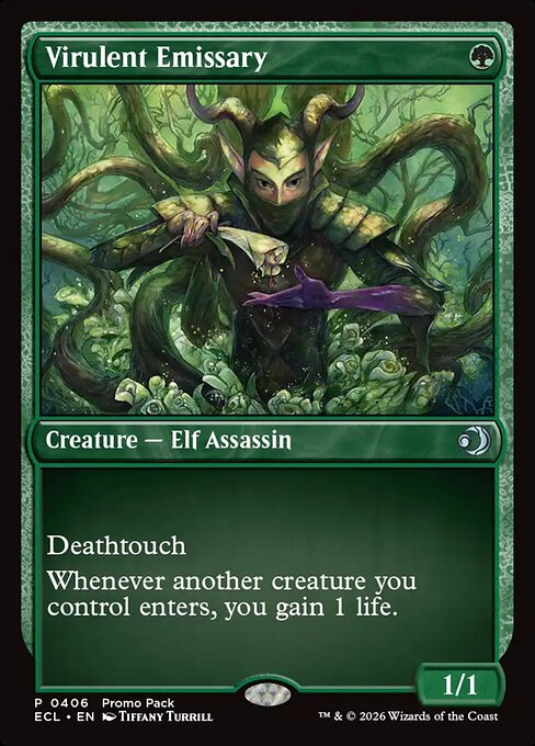 Virulent Emissary #406 from Lorwyn Eclipsed