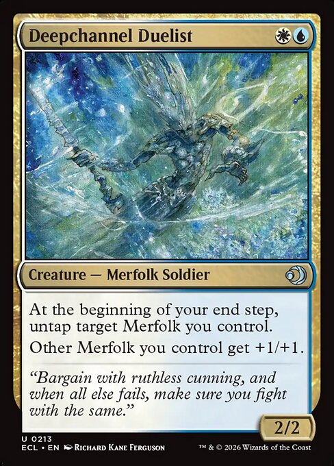 Deepchannel Duelist #213 from Lorwyn Eclipsed