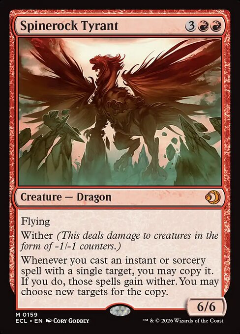 Spinerock Tyrant #159 from Lorwyn Eclipsed