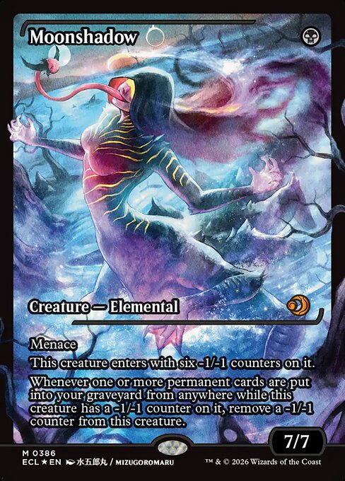 Moonshadow #386 from Lorwyn Eclipsed