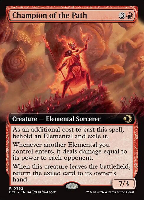 Champion of the Path #362 from Lorwyn Eclipsed
