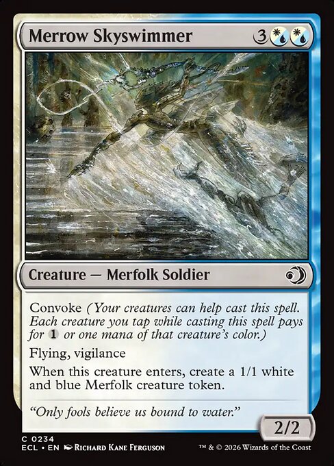 Merrow Skyswimmer #234 from Lorwyn Eclipsed