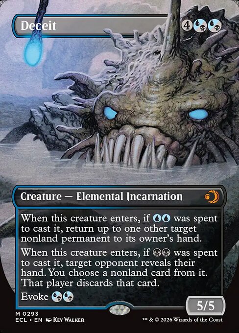 Deceit #293 from Lorwyn Eclipsed