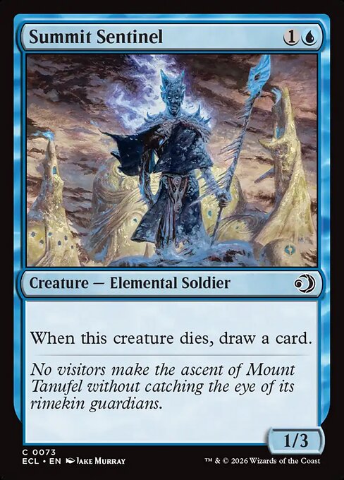 Summit Sentinel #73 from Lorwyn Eclipsed
