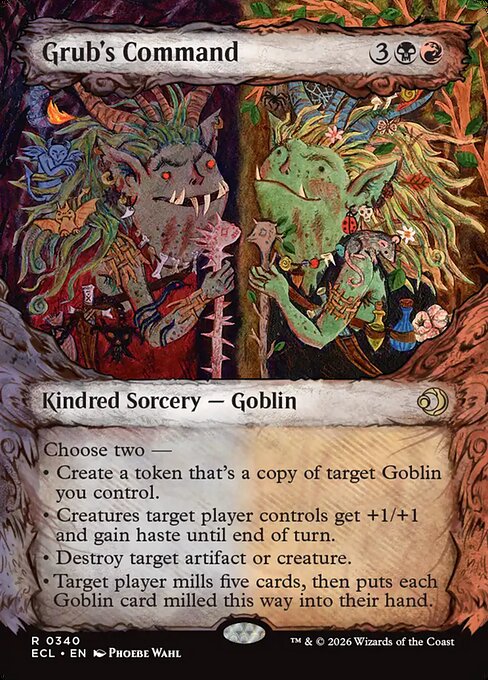 Grub's Command #340 from Lorwyn Eclipsed