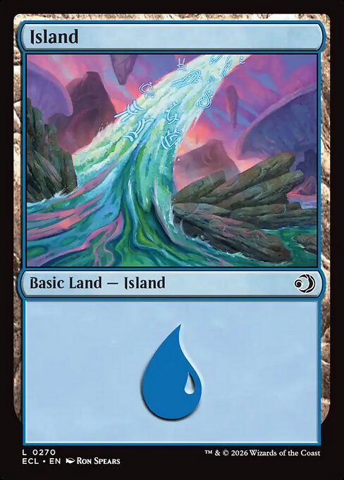 Island #270 from Lorwyn Eclipsed