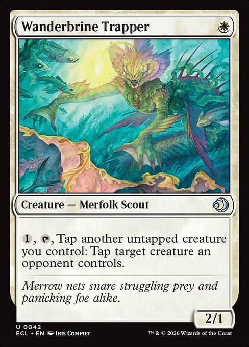 Wanderbrine Trapper #42 from Lorwyn Eclipsed