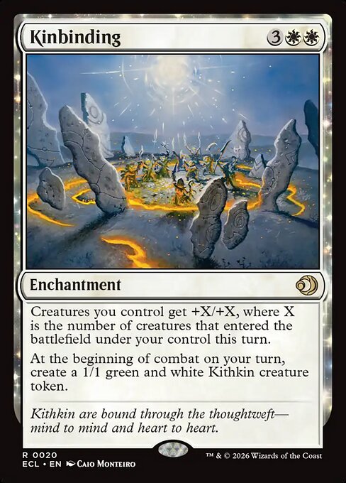 Kinbinding #20 from Lorwyn Eclipsed