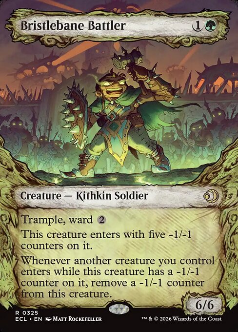 Bristlebane Battler #325 from Lorwyn Eclipsed