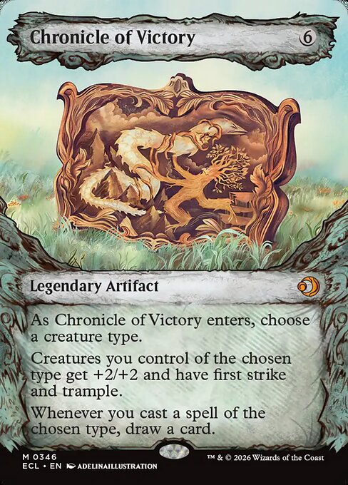 Chronicle of Victory #346 from Lorwyn Eclipsed