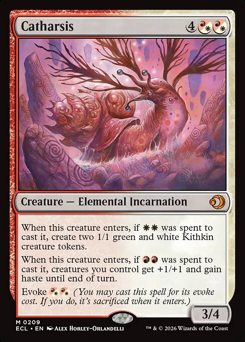 Catharsis #209 from Lorwyn Eclipsed