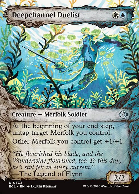 Deepchannel Duelist #333 from Lorwyn Eclipsed