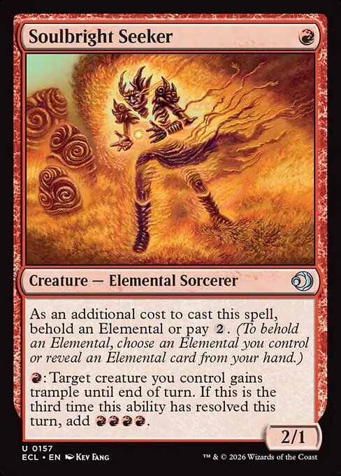 Soulbright Seeker #157 from Lorwyn Eclipsed