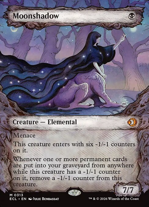 Moonshadow #313 from Lorwyn Eclipsed