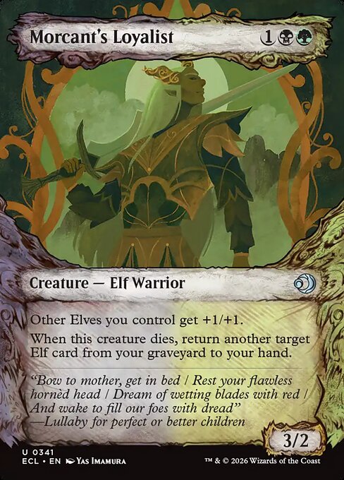Morcant's Loyalist #341 from Lorwyn Eclipsed